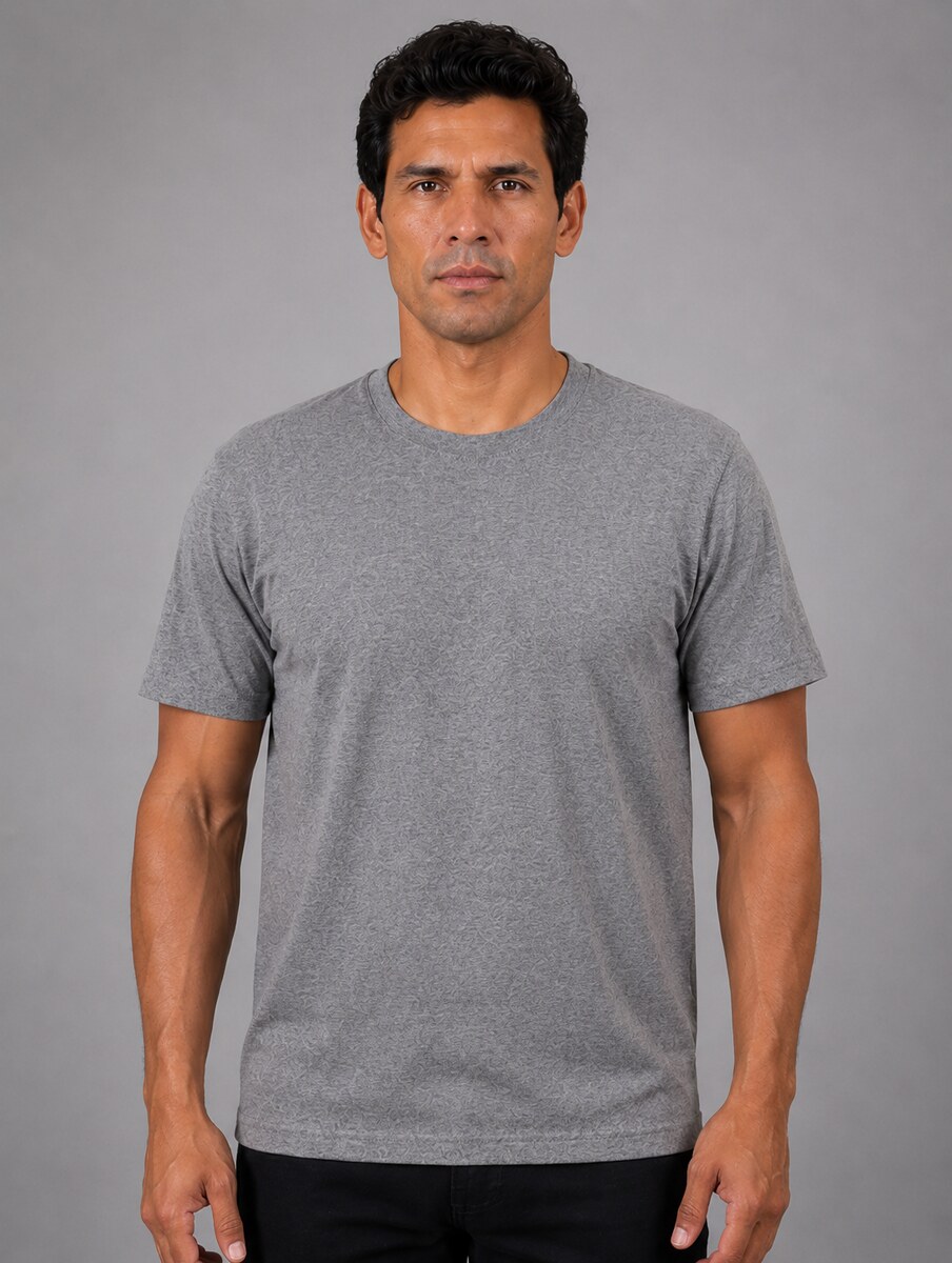 Playera Manga Corta Cuello Redondo