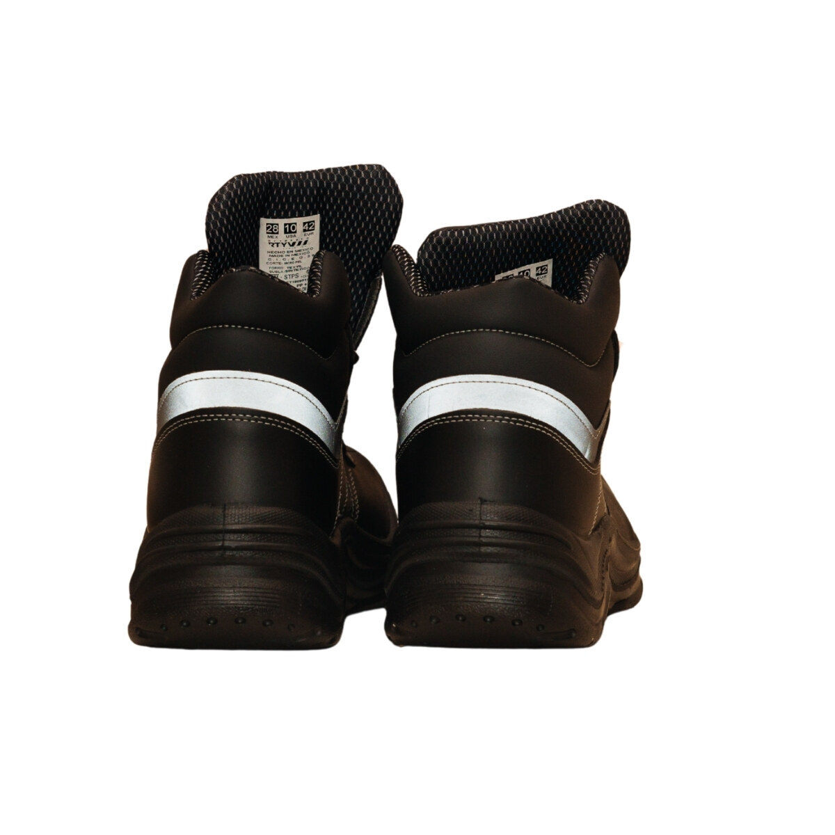 Zapato dieléctrico, vista lateral